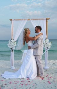 island beach wedding package